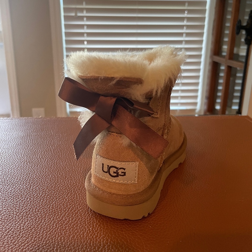 Ugg Bailey Bow Boots (Girls 9), never worn